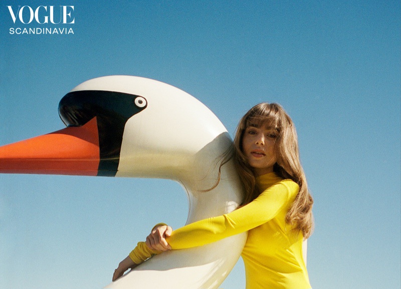 Lily Collins for Vogue Scandinavia - Brand Ambassador - The Celebrity Group
