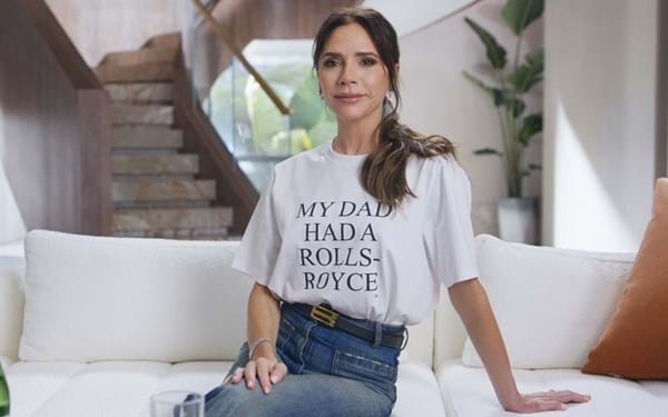 David and Victoria Beckham for Uber Eats