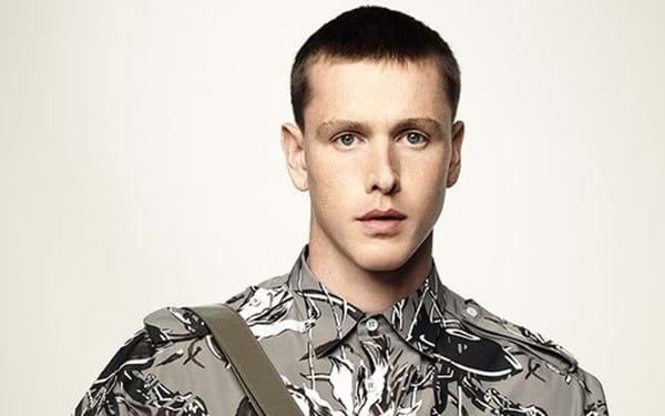 Harris Dickinson stars in Prada campaign
