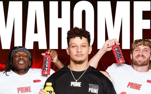Patrick Mahomes named Prime Hydration ambassador